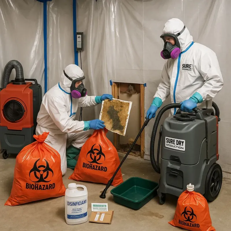 Contaminated Water Handling Protocols process in Fairbank, IA
